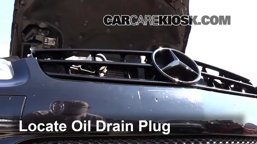 2007 Mercedes-Benz CLS63 AMG 6.3L V8 Aceite Cambiar aceite y filtro de aceite